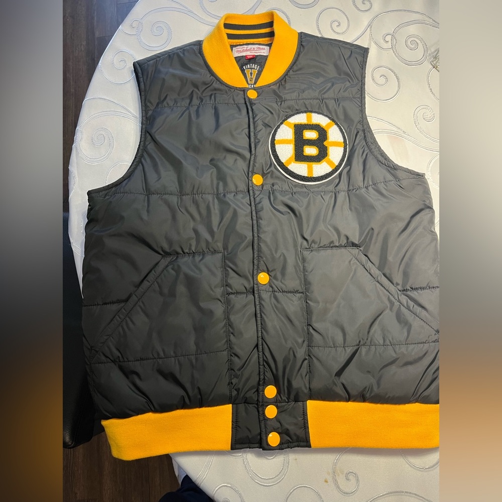 Boston bruins vest mitchell&Ness